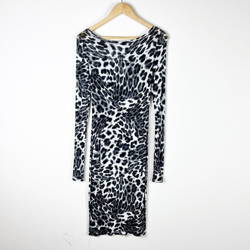 2/$30 BCBGMaxazria Animal Print Bodycon Dress S